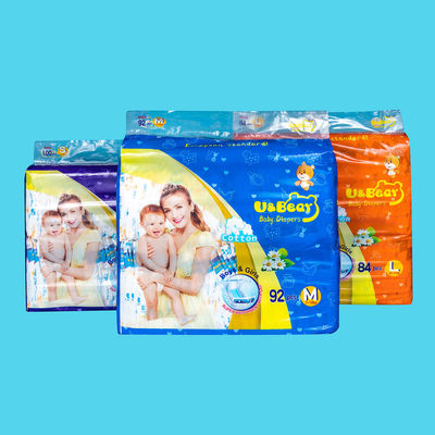 Breathable Backsheet Soft Baby Diaper