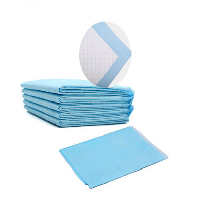 Blue SAP 700ml Hospital Grade Bed Pads For Incontinence Disposable