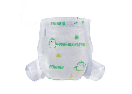 Hydrophilic Non Woven Preemie Baby Diapers Huge Absorbency Magic Tapes