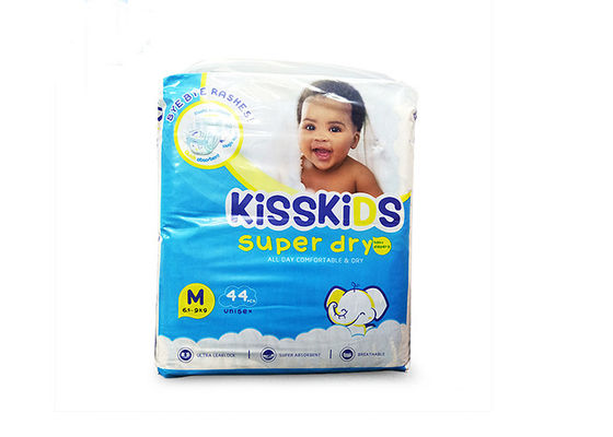 3 Layer Microfiber Soft Baby Diaper Grade A 3D Leak Prevention Channel