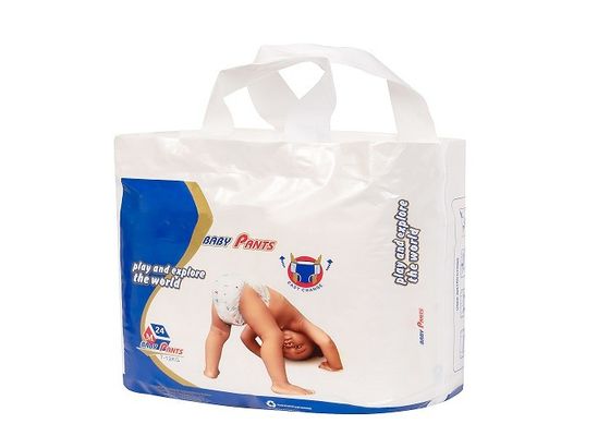 Spandex Elastic Waistband Soft Baby Diapers For Babies