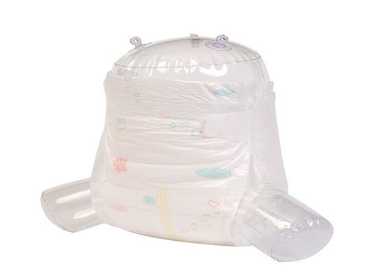 SMS Non Woven Super Soft Baby Diapers Magic Tape 450*320mm Customized