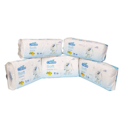 USA Fluff Pulp Newborn Baby Diapers Absorbency Magic Tape Blue ADL