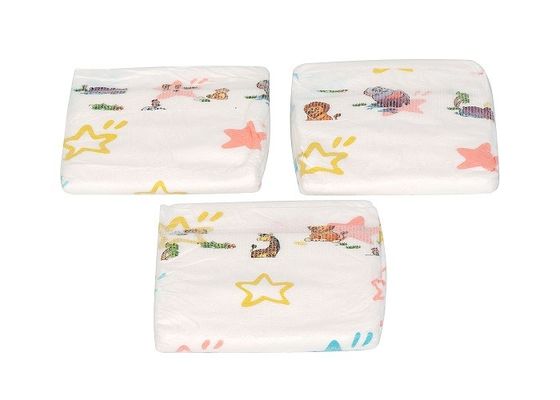 PE Breathable Backsheet Soft Baby Diaper Super Absorbent Core