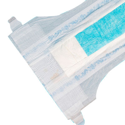 PP Velcro Tape Disposable Newborn Baby Diapers 1100ml Absorption
