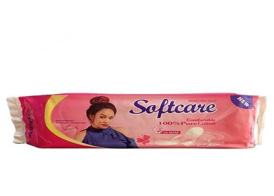 Disposable Breathable Cotton Sanitary Napkin 280mm Sanitary Pads Organic