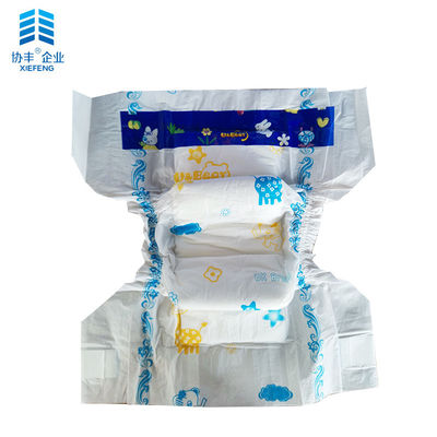 Dry Surface 500ml Non Toxic Disposable Diapers 360 Degree Elastic Waistband