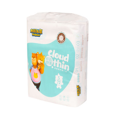 High Absorption Cloth Like Disposable Diapers USA Fluff Pulp Fabric Surface