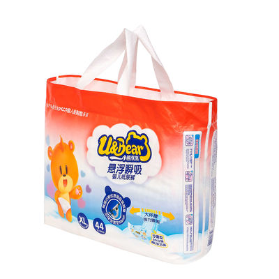 Blue ADL Chlorine Free Eco Friendly Disposable Diapers For Newborn Baby