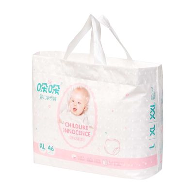 Eco Friendly Disposable Baby Diapers 300ml Non Woven Soft Frontal Tape