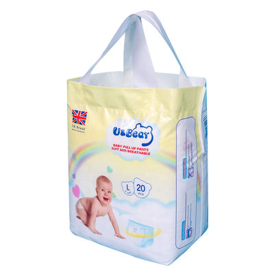 Adjustable Fluff Pulp Pull Up Baby Diaper Pants