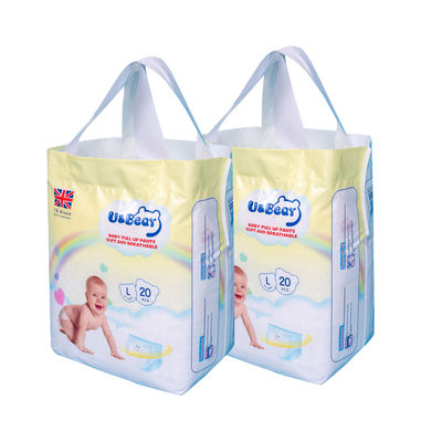 3M Side Tape Baby Pull Up Nappy Pants Newborn Diapers With Wetness Indicator