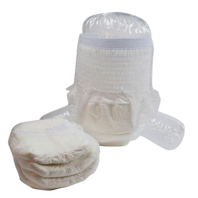 OEM Breathable Adult Disposable Nappies Cotton PE Film Backsheet