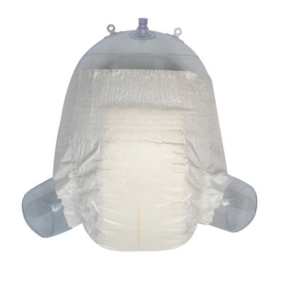 Disposable Absorbent Unisex Adult Diapers 3D Leak Guard Hydrophobic