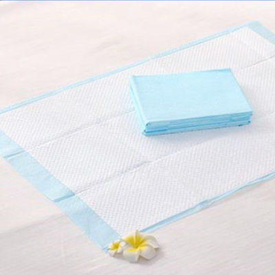 Dry Surface Absorption Disposable Bed Underpads 80*160cm Mesh Cover