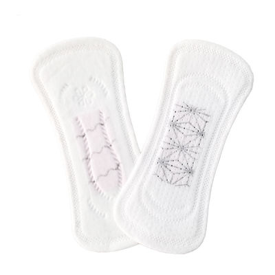 OEM Wingless Ultra Thin Liners 150mm Breathable Cotton Sanitary Pads