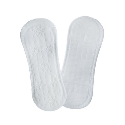 OEM Wingless Ultra Thin Liners 150mm Breathable Cotton Sanitary Pads