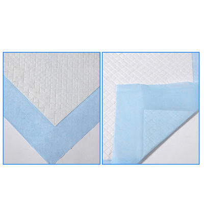 750ml Heavy Absorption Disposable Bed Underpads Fluff Pulp Hospital Bed Pads