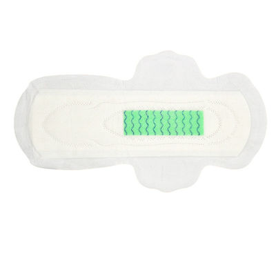 PE Film Backsheet Disposable Cotton Sanitary Napkin 240mm 260mm 290mm