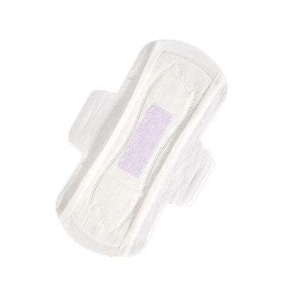 PE Film Backsheet Disposable Cotton Sanitary Napkin 240mm 260mm 290mm
