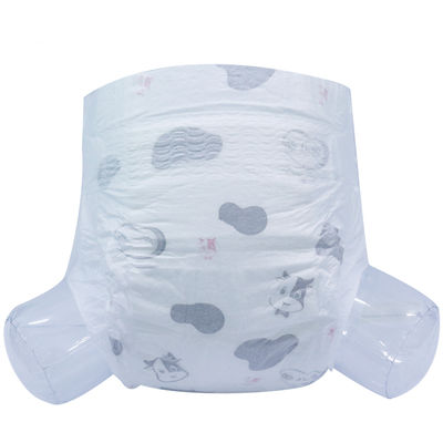 white ADL Nonwoven Topsheet Disposable Baby Diapers