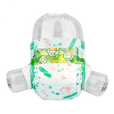 SMS Nonwoven Leak Guard Disposable Baby Diapers With Hydrophilic Topsheet