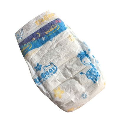 White ADL 3D Leak Prevention Soft Baby Diaper S M L XL