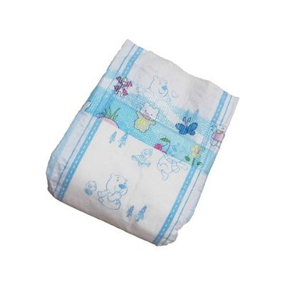 3D Leak Prevention Soft Breathable Baby Diaper With Hydrophilic Nonwoven Topsheet