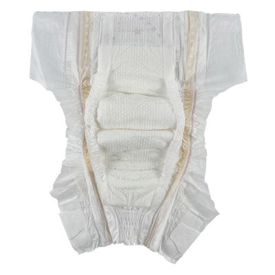 Color Printed Nonwoven Disposable Baby Diaper Pants With Clothlike Backsheet