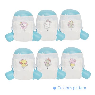 Customized OEM Pull Up Baby Diaper Baby Pants Breathable Disposable Pampering