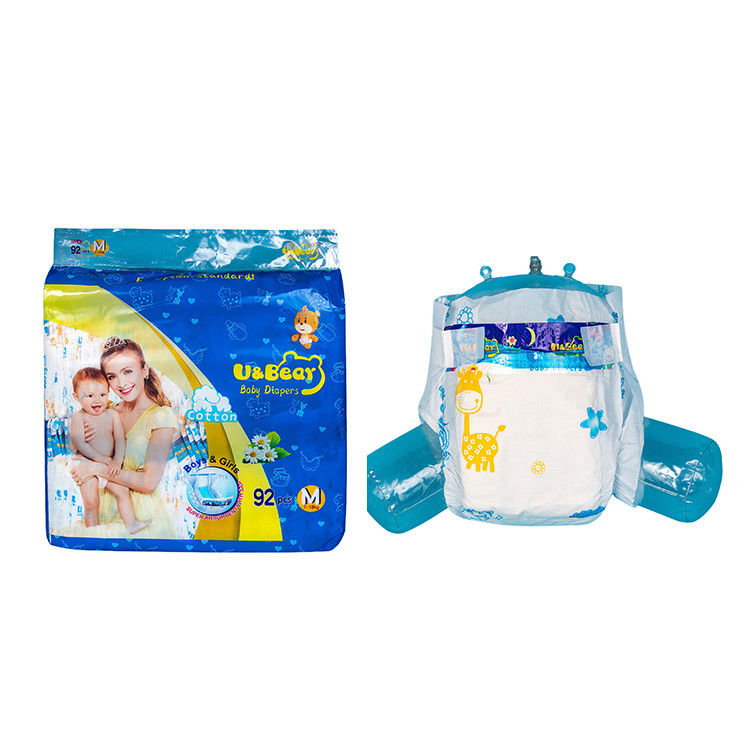 Green ADL Newborn Disposable Diapers 900ml Super Absorption Core