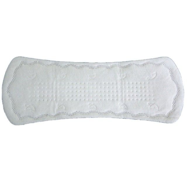 SGS Anti Leak Pure Cotton Panty Liners 190mm Non Woven Sanitary Pads No Wings